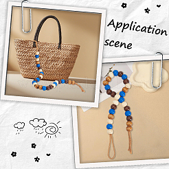 80 Stück 4 Farben sprühlackierte Holzperlen&nbsp;WOOD-PA0001-07