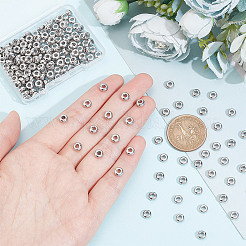 200 Stück 304 Edelstahlperlen&nbsp;STAS-AR0001-92