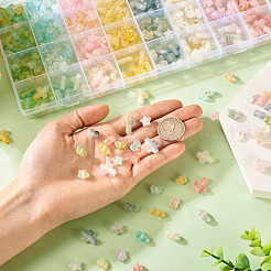 760 Stück transparente Acrylperlen in 32 Stilen mit Farbverlauf&nbsp;OACR-TA0003-43