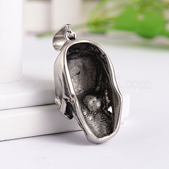 Retro 316 chirurgischer Edelstahl Totenkopf Anhänger&nbsp;X-STAS-E096-57AS