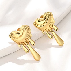 Ohrstecker aus 304 Edelstahl für Damen&nbsp;EJEW-U047-01G