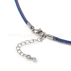 Fabrication de colliers en cordon tressé en nylon de 2.5 mm&nbsp;FIND-G095-01P-02