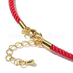 Herstellung einer Halskette aus Nylon-Mailänder Kordel&nbsp;MAK-M028-01G-17