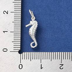 925 Sterling Silber Meerestier Seepferdchen Charm&nbsp;STER-E071-02S-05