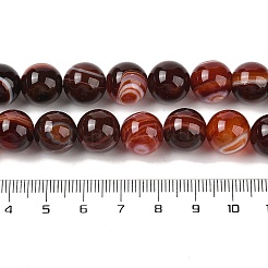 Agata fasciata naturale&nbsp;G-Q194-C02-04B