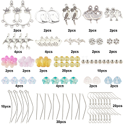 Kit fai da te per orecchini a forma di uccelli&nbsp;DIY-SC0014-47