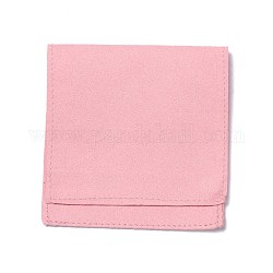 Подарочные мешочки из микрофибры, ювелирный мешочек, розовые, 15.5x8.3x0.1 см