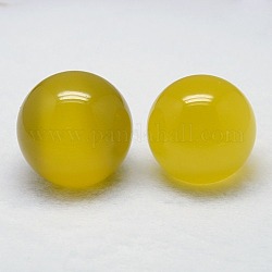 Cat Eye Display Decoration, Sphere Ball Beads for Home Decoration, Gold, 50mm