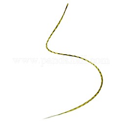 Accessori per capelli donna, estensioni dei capelli lunghi e lisci, parrucche alta temperatura, giallo, 40~44x0.2cm