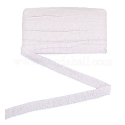 Polyester Tassel Fringe Trimming, for Garment Accessories, Curtain Blanket, White, 25x1mm