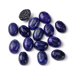 Cabochons en lapis lazuli naturel, ovale, 8~8.5x6~6.5x2.5~3.5mm