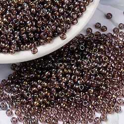 Miyuki runde Rocailles Perlen, japanische Saatperlen, 8/0, (rr3735), 3 mm, Bohrung: 1.1 mm, ca. 422~455 Stk. / 10 g