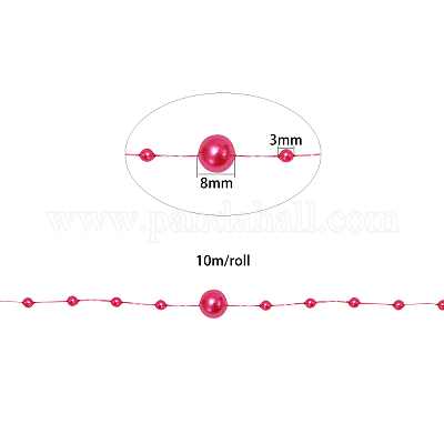 Handgemachte abs Kunststoff Perlenketten&nbsp;X-CHC-CJC0001-05C-1