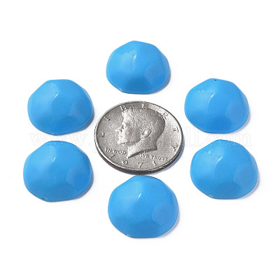 Undurchsichtigen Acryl Cabochons&nbsp;MACR-S373-138-A08-1
