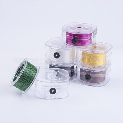 Filo di cristallo elastico piatto&nbsp;EW-I001-0.6mm-M-1