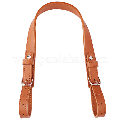 Leather Purse Strap Brown Leather Replacement Strap 