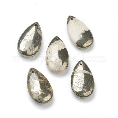 Natürliche Pyrit Perlen&nbsp;G-H267-12-1
