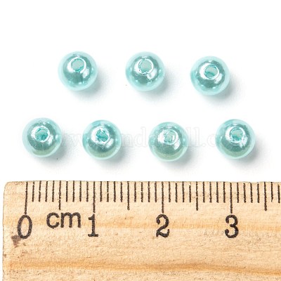 Perles acryliques de perles d'imitation&nbsp;PL609-01-1