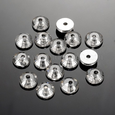 Perles de strass en verre RGLA-D004-6mm-01-1