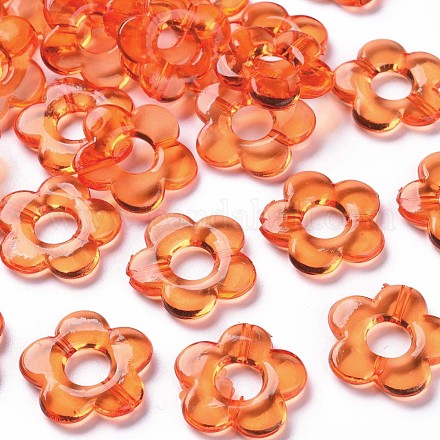 Cadres de perles acryliques transparents TACR-S154-29B-84-1