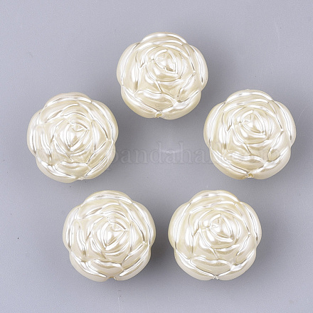 ABS Plastic Imitation Pearl Beads KY-T013-001A-1