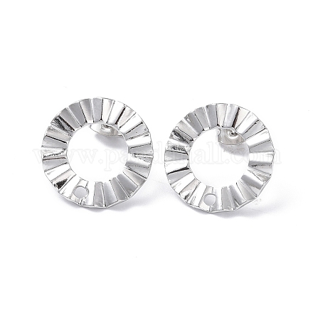304 Stainless Steel Stud Earring Finding EJEW-I285-21P-1