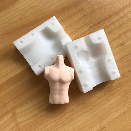 Stampo per il corpo della bambola in silicone fai da te DIY-I082-05-1