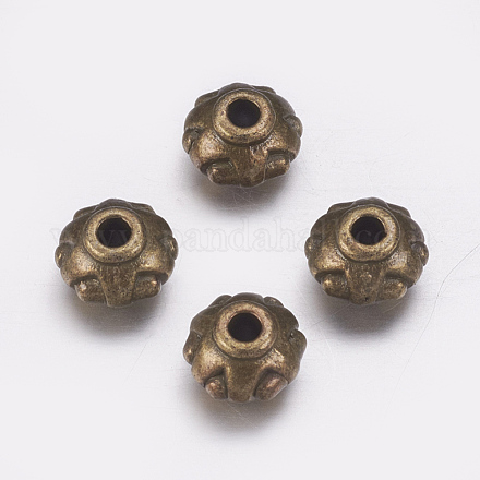 Perline di distanziatore stile tibetano TIBEB-A24612-AB-FF-1