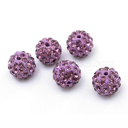 Полимерная глина Pave горный хрусталь бисер RB-Q197-10mm-18-1