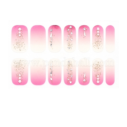 Esmalte de uñas degradado de envoltura completa pegatinas MRMJ-S059-ZQ001-1