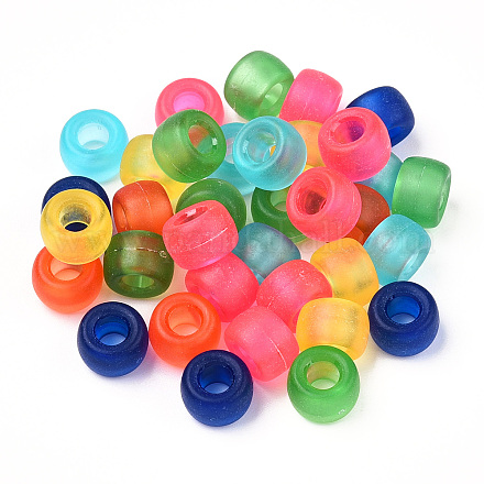 Perles en plastique transparentes KY-T025-01-A-1