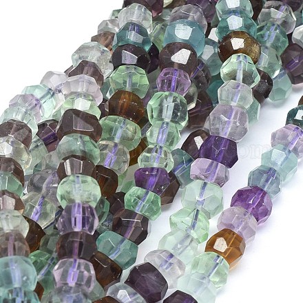 Chapelets de perles en fluorite naturel G-O180-24-1