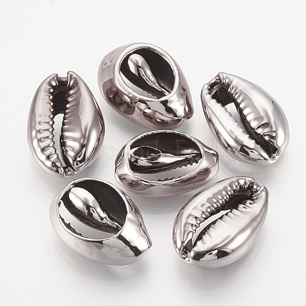 Perlas de cáscara de vaquero chapado en uv X-SHEL-S269-80A-1
