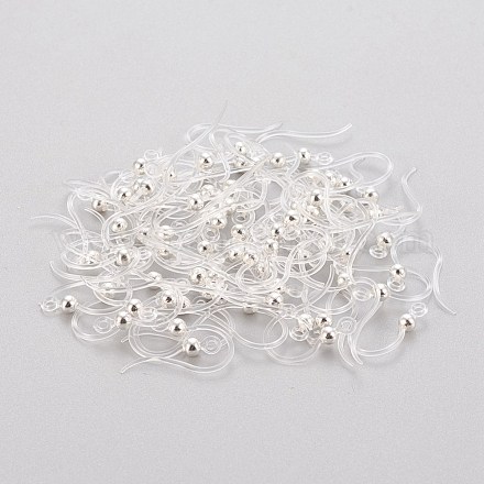 Crochets de boucle d'oreille en plastique écologiques STAS-K203-03S-1