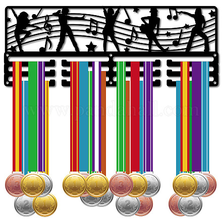 Support de mur d'affichage de support de cintre de médaille de fer de mode ODIS-WH0037-189-1