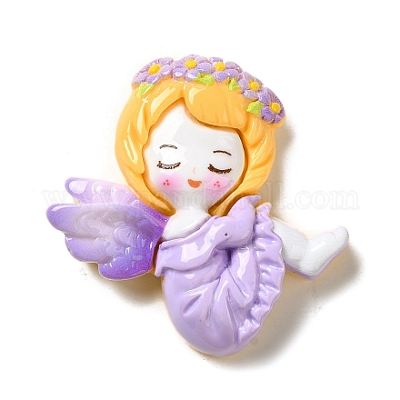 Undurchsichtige Decoden-Cabochons aus Harz RESI-G094-01D-1
