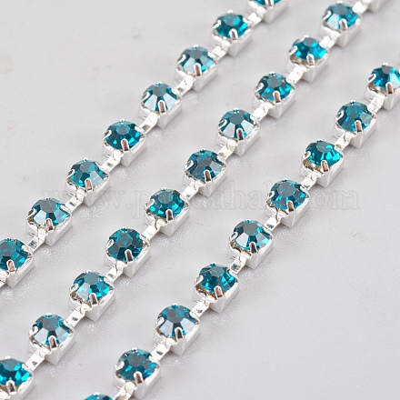 Cadenas de strass Diamante de imitación de bronce CHC-S14-03S-1