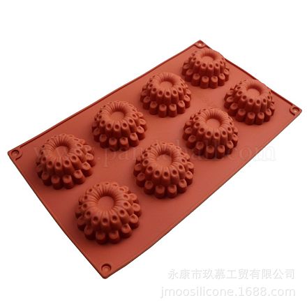 Moules en silicone pour gâteaux de fleurs BAKE-PW0001-038-1