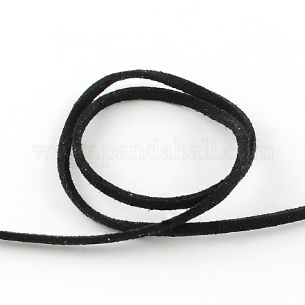 Faux fili del cordone in pelle scamosciata LW-R023-3mm-01-1