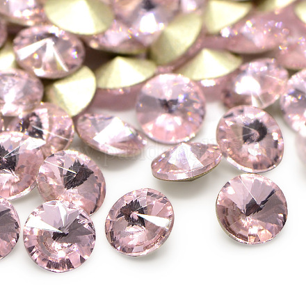 Cristal de diamante facetado señaló volver cabuchones de diamante de imitación RGLA-D001-6mm-S26-1