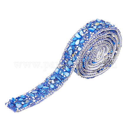 Отделка стразами из смолы длиной 0.9 м DIY-WH0542-12-1