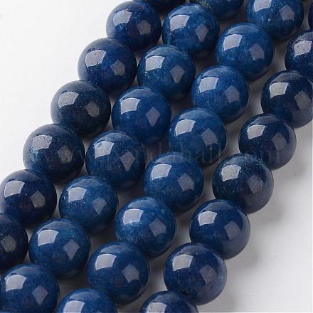 Natural Gemstone Bead Strands G-K161-01-12mm-1
