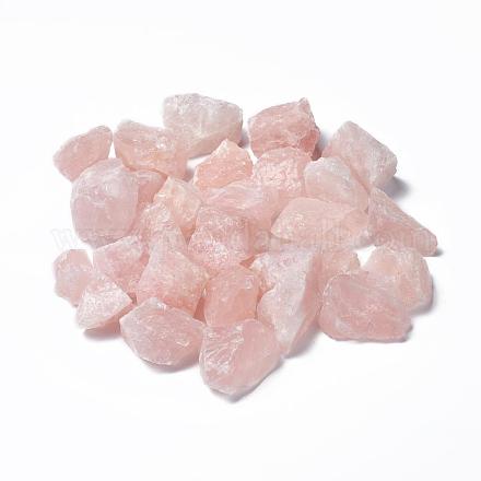 Perlas de cuarzo rosa natural bruto en bruto G-F710-03-1