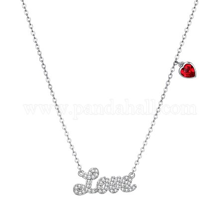 925 подвесные стерлингового серебра ожерелья SWARJ-BB34853-1
