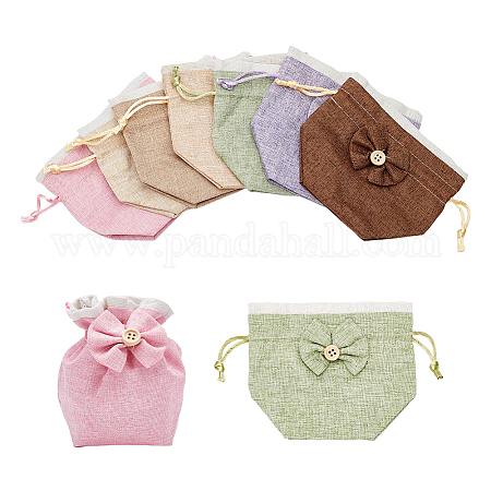 Shop PandaHall Pink Gift Bags for Jewelry Making - PandaHall Selected