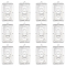 201 Stainless Steel Pendants, Laser Cut, Rectangle with Eye & Moon & Star, Stainless Steel Color, 32x18x1mm, Hole: 1.5mm, 12pcs/box
