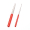 Iron Wire Winding Rods, Wire Looping Mandrel, Wire Wrapping Tool, Red, Loop Size: 1.5mm/2mm/3mm/4mm/5mm/6mm/7mm/8mm/9mm/10mm, 142x7mm, 142x11.5mm, 2pcs/set