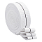10 Yards Flat Polyester Elastic Cord, Wide Stretchy Band, White, 40mm