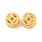 Brass Beads, Lead Free & Cadmium Free, Flat Round, Coin Charm, Real 24K Gold Plated, 6x3.3mm, Hole: 1.2mm