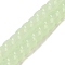 Baking Plating Glass Beads Strands, Imitation Jade, Barrel, Dark Sea Green, 8x6mm, Hole: 1.4mm, about 59pcs/strand, 14.17''(36cm)